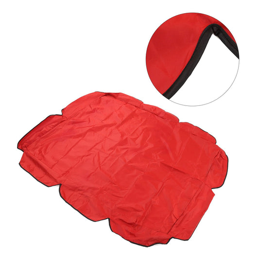 Swing Canopy 210D Silver Coated Oxford Waterproof UV Proof for Outdoor Patio Yard Chair 142x120x18cm Red V1294-YM3111220262411-0421