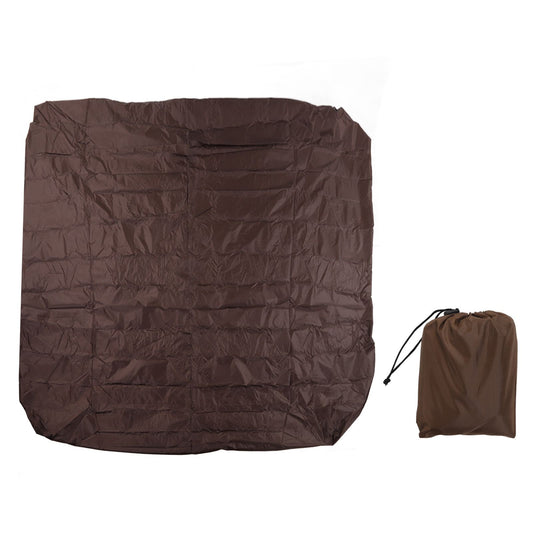 Outdoor Bathtub Dust Cover 190 Silver Coated Polyester Taffeta Waterproof Hot Spring Cover Quadrate Spa Bath V1294-YM3111220263911-0421