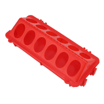 2Set Flip Top Chick Birds Water Feeder PP Chicken Trough Automatic Feeder with Splatter Proof Cover Poultry V1294-YM3111220265211-0421