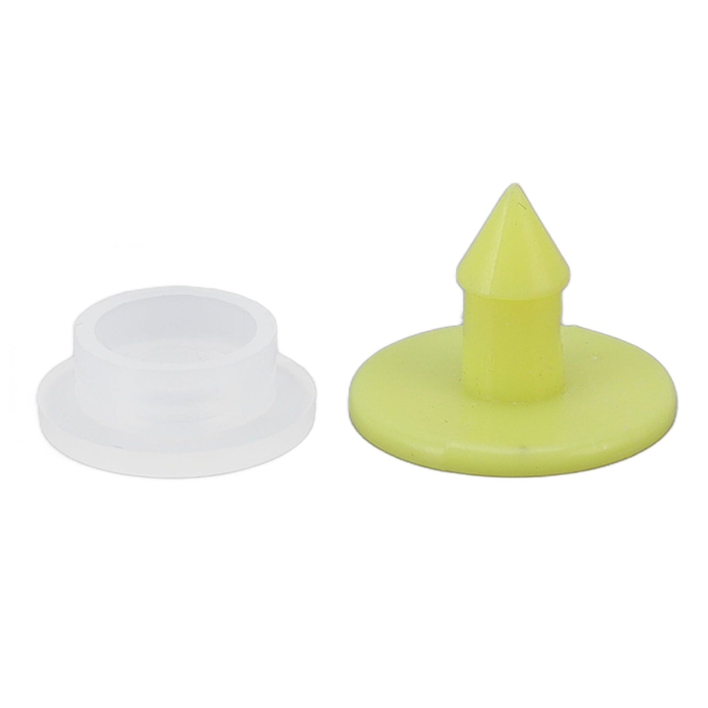 100PCS Livestock Ear Tag Bright Yellow PP Fadeless Reusable Universal Animal Ear Tag for Rabbit V1294-YM3111220265511-0421