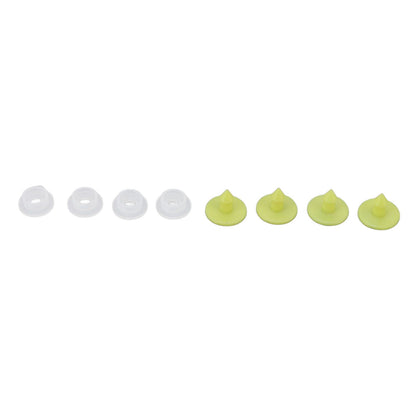 100PCS Livestock Ear Tag Bright Yellow PP Fadeless Reusable Universal Animal Ear Tag for Rabbit V1294-YM3111220265511-0421