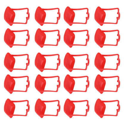 20Pcs Chicken Automatic Waterer Cups Rust Proof Bright Color Chicken Drinking Cups for Farm Red V1294-YM3111220265612-0421