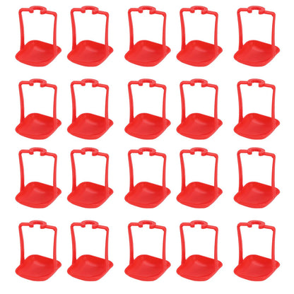 20Pcs Chicken Automatic Waterer Cups Rust Proof Bright Color Chicken Drinking Cups for Farm Red V1294-YM3111220265612-0421