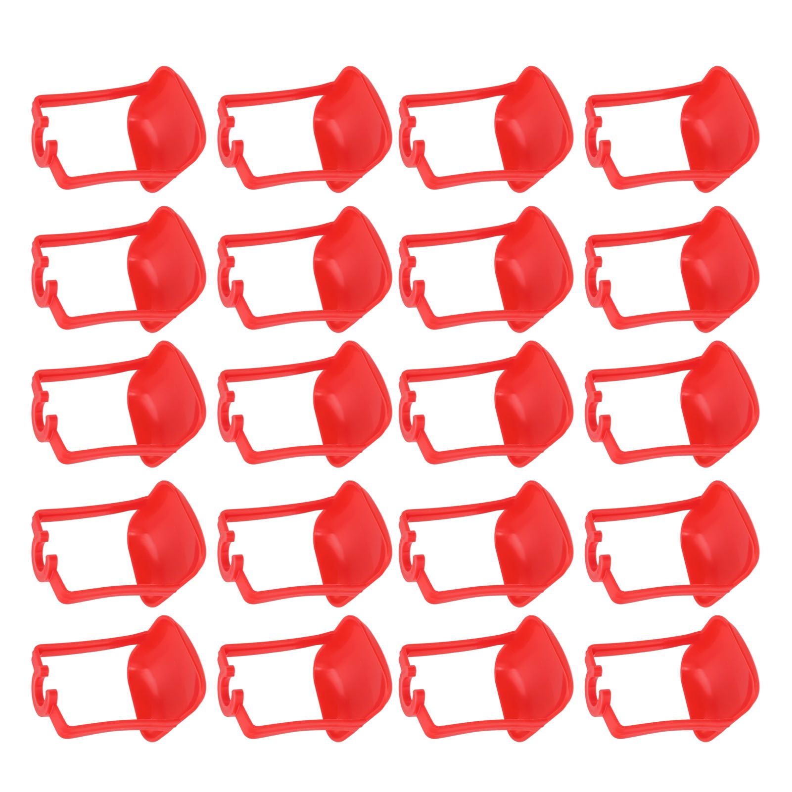 20Pcs Chicken Automatic Waterer Cups Rust Proof Bright Color Chicken Drinking Cups for Farm Red V1294-YM3111220265612-0421