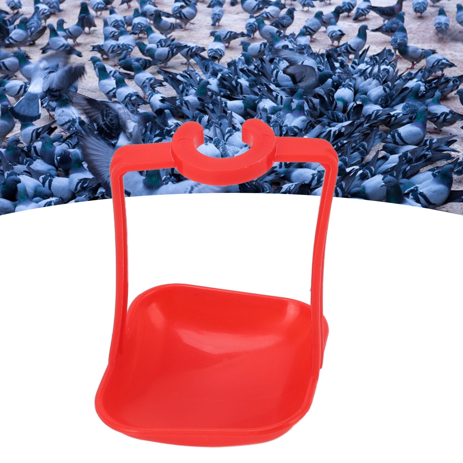 20Pcs Chicken Automatic Waterer Cups Rust Proof Bright Color Chicken Drinking Cups for Farm Red V1294-YM3111220265612-0421