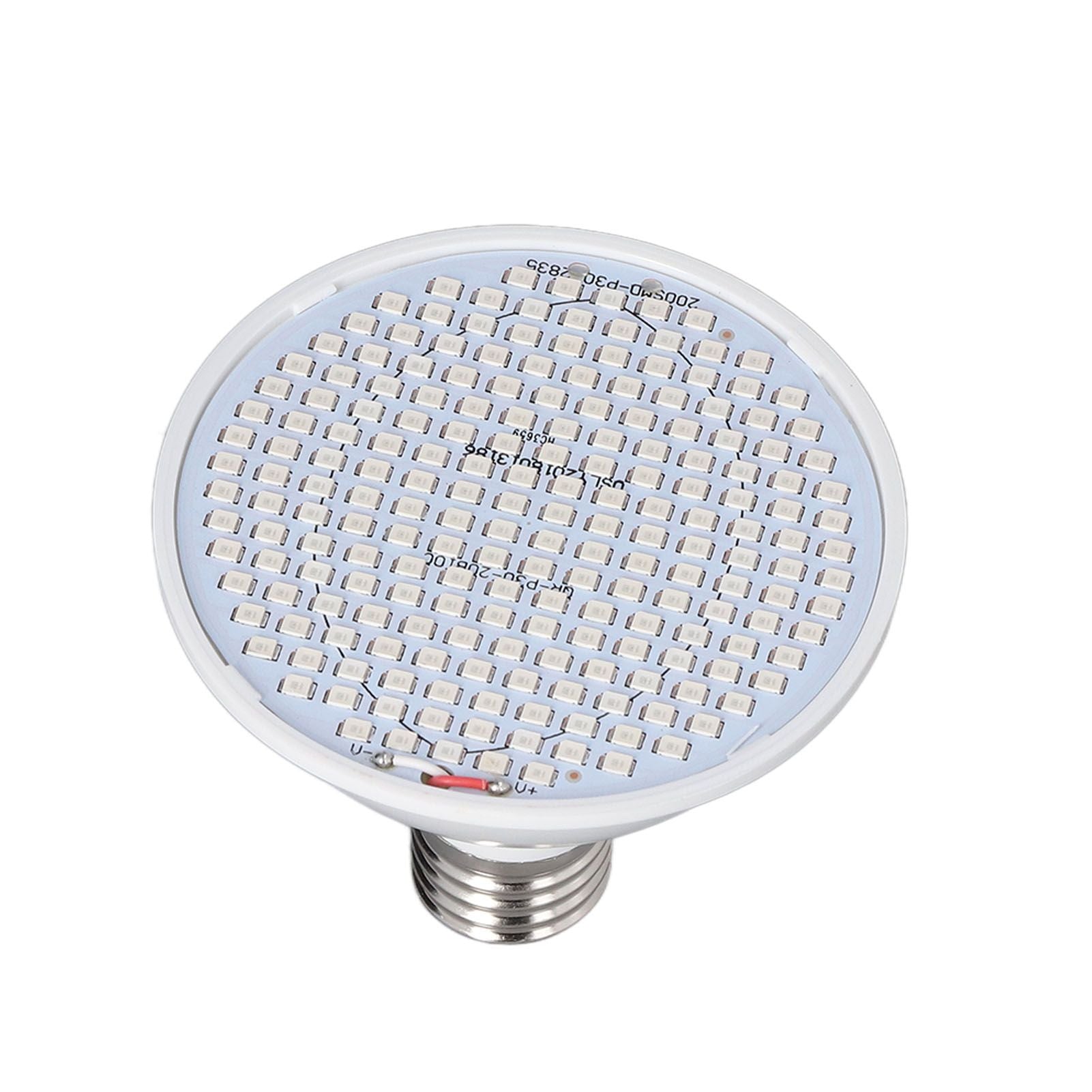 Plant Light E27 Bulb Red Blue Light E27 LED Grow Bulb for Indoor Seedlings 85-265V E27 200 V1294-YM3111220266511-0421
