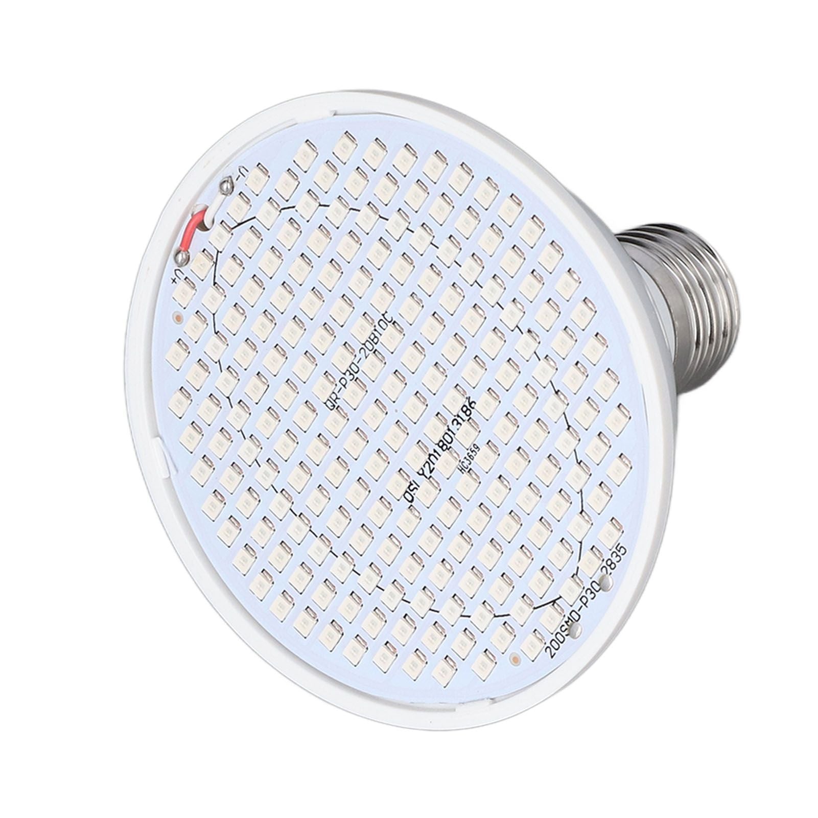 Plant Light E27 Bulb Red Blue Light E27 LED Grow Bulb for Indoor Seedlings 85-265V E27 200 V1294-YM3111220266511-0421