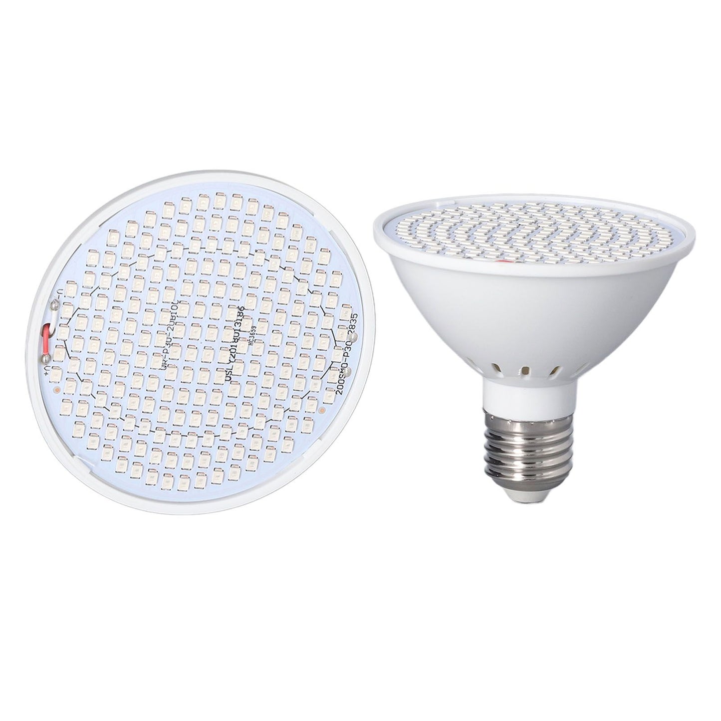 Plant Light E27 Bulb Red Blue Light E27 LED Grow Bulb for Indoor Seedlings 85-265V E27 200 V1294-YM3111220266511-0421