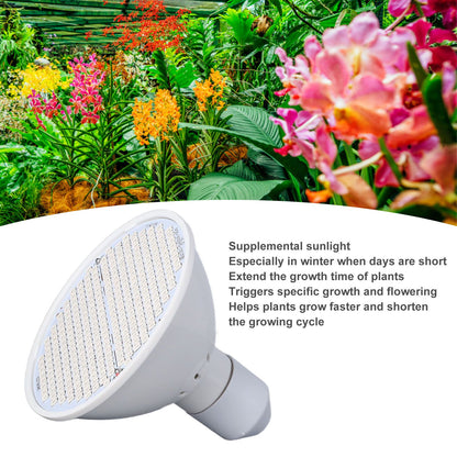 Plant Light E27 Bulb Red Blue Light E27 LED Grow Bulb for Indoor Seedlings 85-265V E27 300 V1294-YM3111220266512-0421