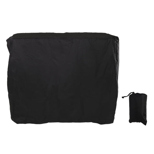 Ping Pong Table Cover Black Zippered 210 Silver Coated Waterproof Dustproof Tennis Table Cover for Patio V1294-YM3111220266711-0421