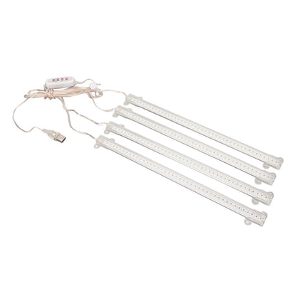 Plant Grow Light 4 Heads USB Plug Dimmable Timer Function Full Spectrum LED Grow Light for Indoor Home V1294-YM3111220267012-0421