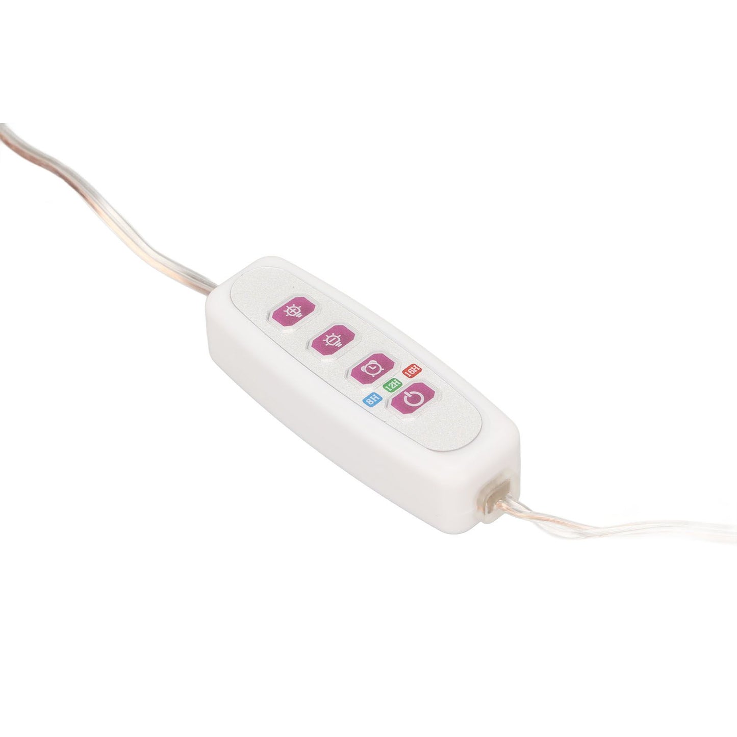 Plant Grow Light 4 Heads USB Plug Dimmable Timer Function Full Spectrum LED Grow Light for Indoor Home V1294-YM3111220267012-0421