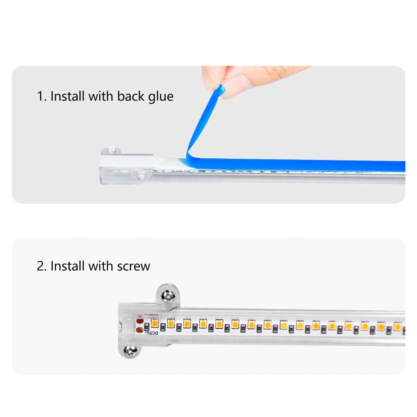 Plant Grow Light 4 Heads USB Plug Dimmable Timer Function Full Spectrum LED Grow Light for Indoor Home V1294-YM3111220267012-0421