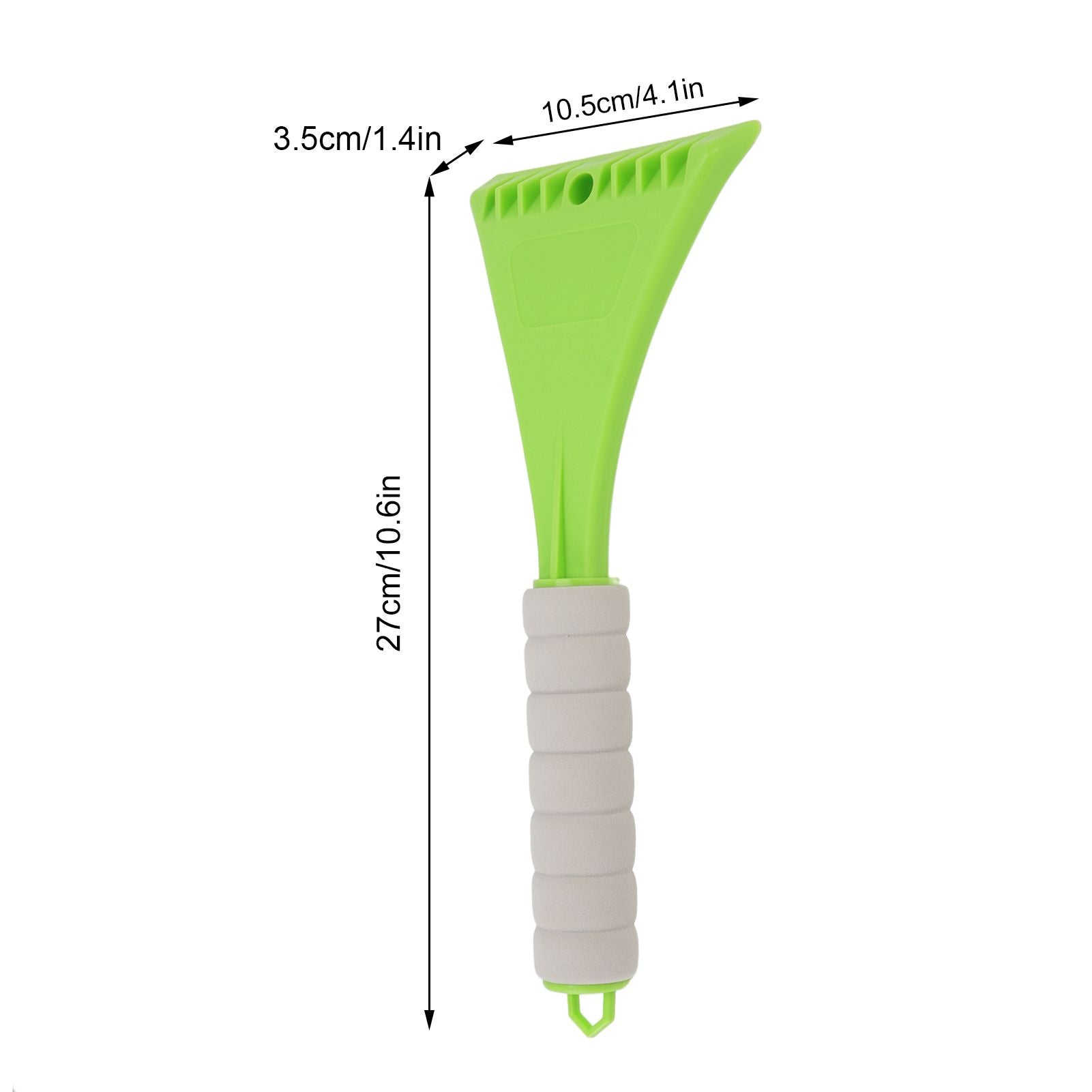 Car Windshield Scraper PP With EVA Foam Handle Car Window Snow Remover for Winter Green V1294-YM3111220267211-0421