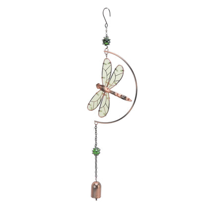 Dragonfly Wind Chimes Waterproof Beautiful Melody Iron Hanging Ornaments for Home Decoration V1294-YM3111220267711-0421