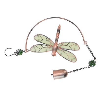 Dragonfly Wind Chimes Waterproof Beautiful Melody Iron Hanging Ornaments for Home Decoration V1294-YM3111220267711-0421