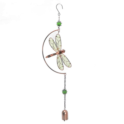 Dragonfly Wind Chimes Waterproof Beautiful Melody Iron Hanging Ornaments for Home Decoration V1294-YM3111220267711-0421