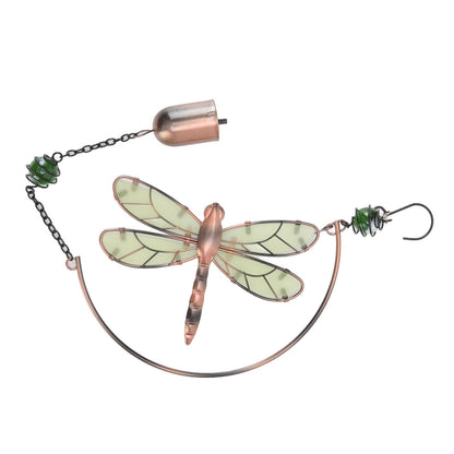 Dragonfly Wind Chimes Waterproof Beautiful Melody Iron Hanging Ornaments for Home Decoration V1294-YM3111220267711-0421
