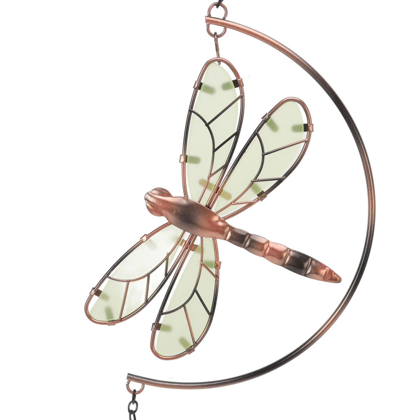 Dragonfly Wind Chimes Waterproof Beautiful Melody Iron Hanging Ornaments for Home Decoration V1294-YM3111220267711-0421