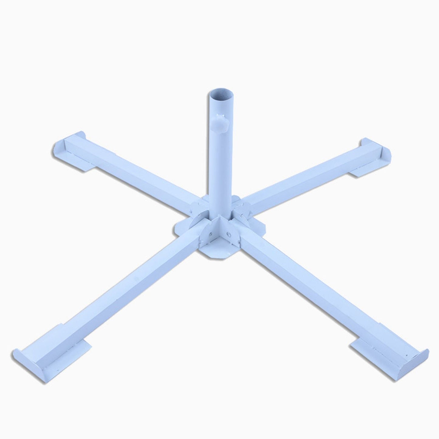 Portable Foldable Beach Umbrella Stand Outdoor Patio Sunshade Umbrella Base Holder White V1294-YM3111220267811-0421