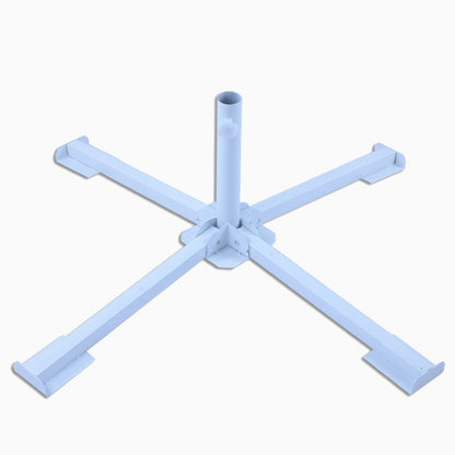 Portable Foldable Beach Umbrella Stand Outdoor Patio Sunshade Umbrella Base Holder White V1294-YM3111220267811-0421