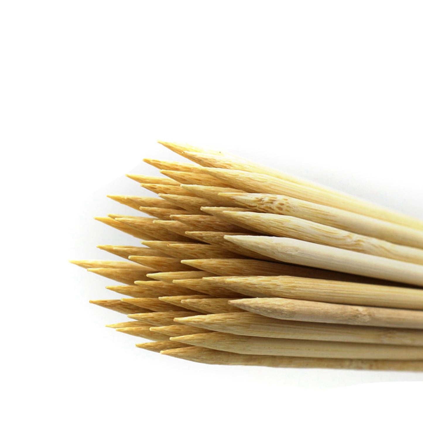 Disposable Barbecue Skewers Bamboo for Barbecue BBQ Appetiser Fruit Kabob Chocolate Fountain Grilling 3mm 15cm V1294-YM3111220268411-0421