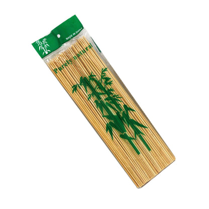 Disposable Barbecue Skewers Bamboo for Barbecue BBQ Appetiser Fruit Kabob Chocolate Fountain Grilling 3mm 25cm V1294-YM3111220268413-0421