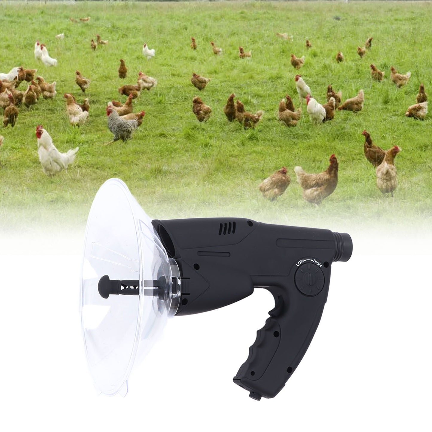 Bird Watching Instrument Low Energy Consumption ABS Engineering Plastic Black Long Distance Birdwatching V1294-YM3111220269811-0421