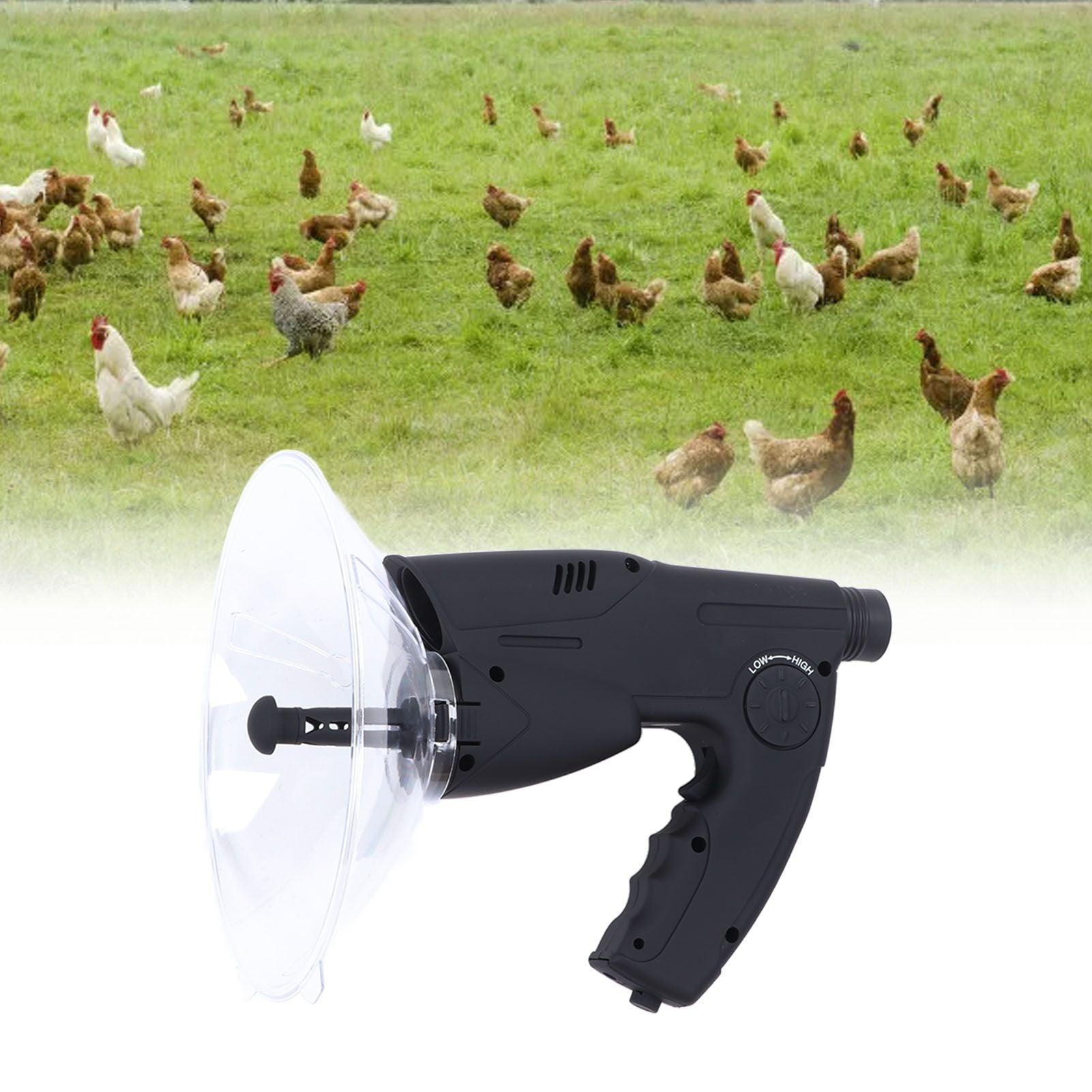 Bird Watching Instrument Low Energy Consumption ABS Engineering Plastic Black Long Distance Birdwatching V1294-YM3111220269811-0421