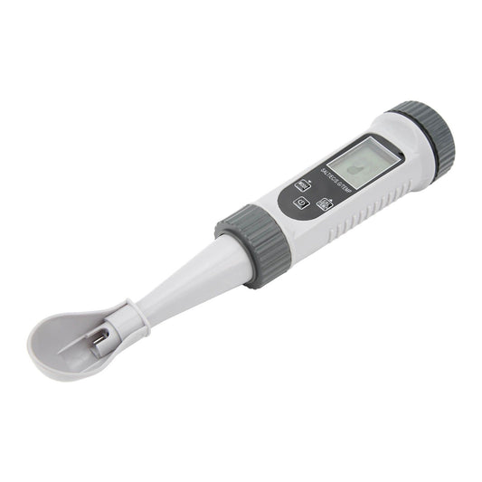 Digital Salinity Tester High Accuracy Wide Range Temp Comp Large LCD Water Quality Tester for EC Temp S.G V1294-YM3111220272711-0421