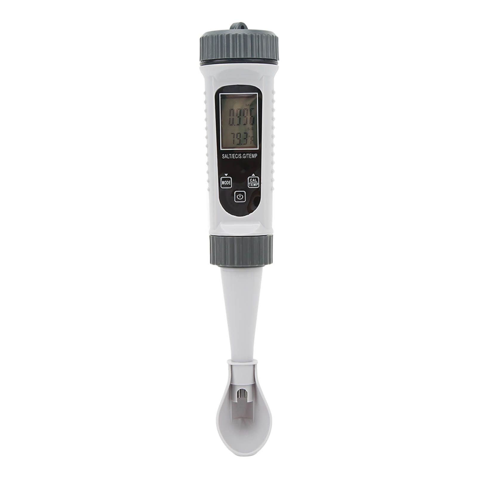 Digital Salinity Tester High Accuracy Wide Range Temp Comp Large LCD Water Quality Tester for EC Temp S.G V1294-YM3111220272711-0421