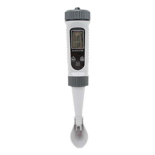 Digital Salinity Tester High Accuracy Wide Range Temp Comp Large LCD Water Quality Tester for EC Temp S.G V1294-YM3111220272711-0421