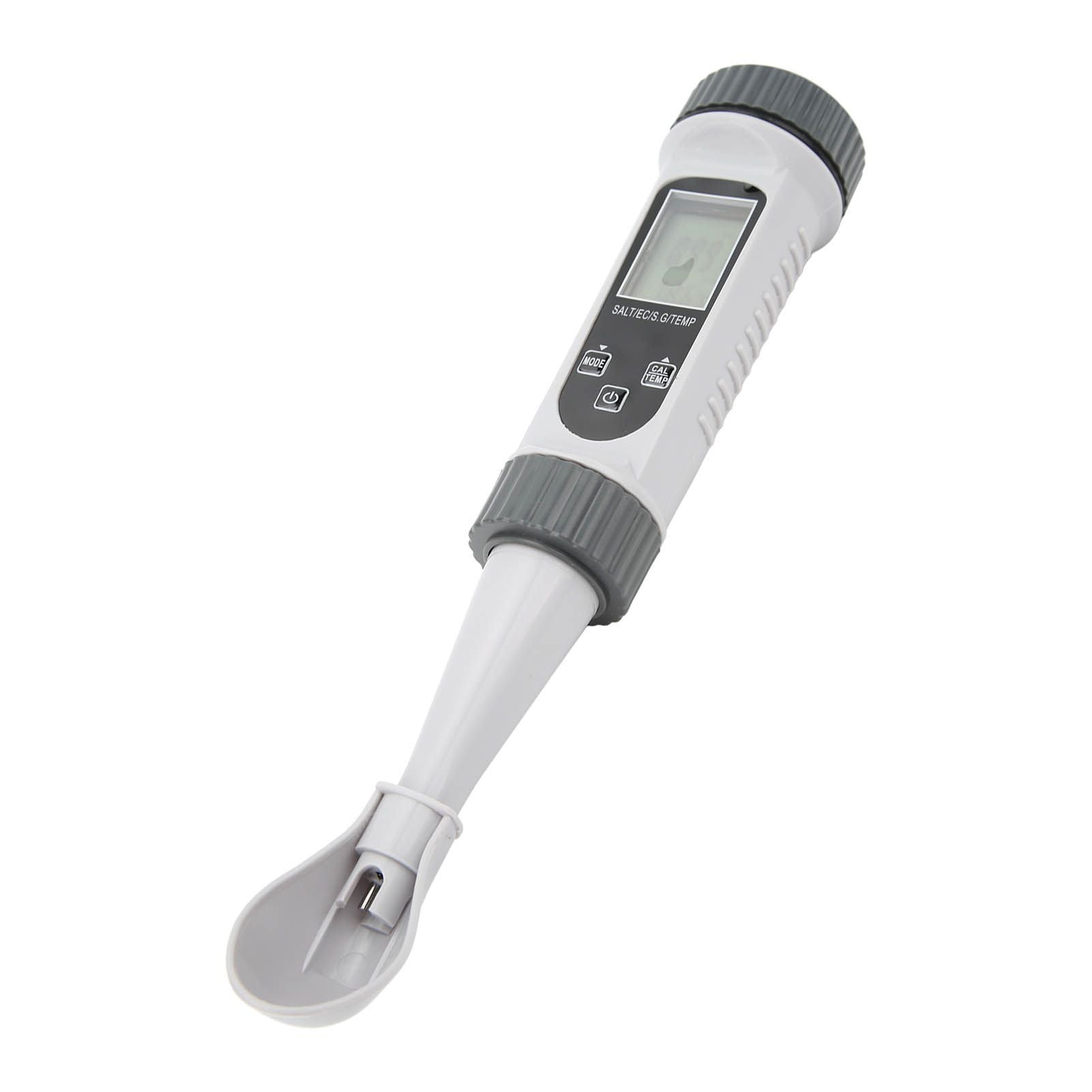 Digital Salinity Tester High Accuracy Wide Range Temp Comp Large LCD Water Quality Tester for EC Temp S.G V1294-YM3111220272711-0421