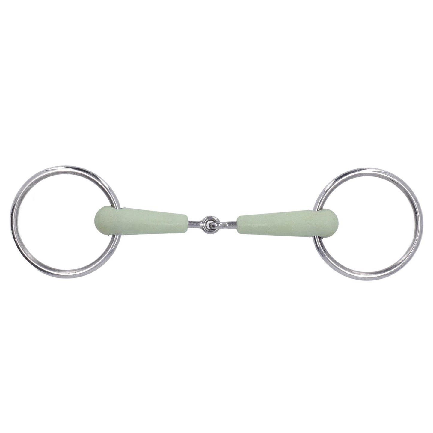 130mm Horse Mouth Snaffle with Chain Stainless Steel Horse Bit for Equestrian Training Equipment V1294-YM3111220273911-0421