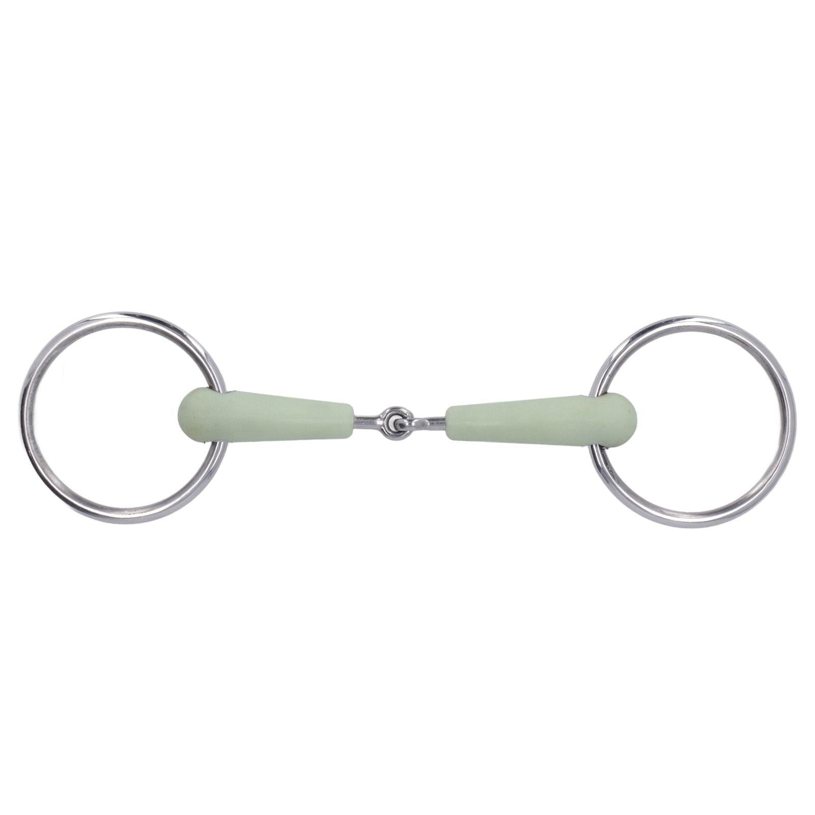 130mm Horse Mouth Snaffle with Chain Stainless Steel Horse Bit for Equestrian Training Equipment V1294-YM3111220273911-0421