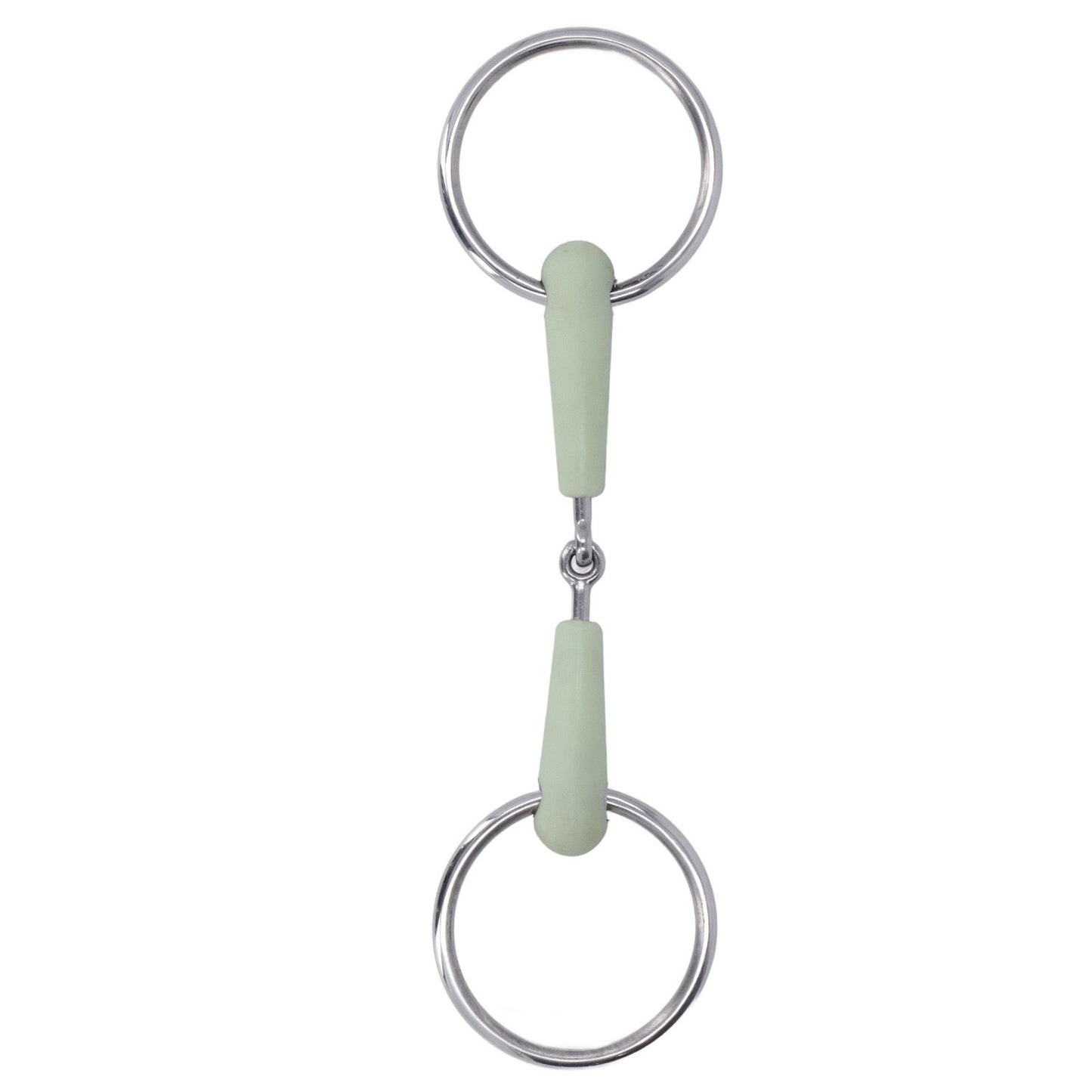 130mm Horse Mouth Snaffle with Chain Stainless Steel Horse Bit for Equestrian Training Equipment V1294-YM3111220273911-0421