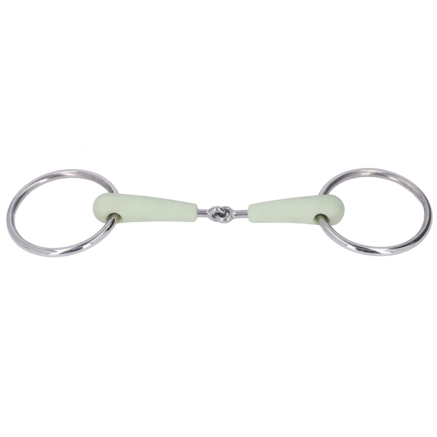130mm Horse Mouth Snaffle with Chain Stainless Steel Horse Bit for Equestrian Training Equipment V1294-YM3111220273911-0421