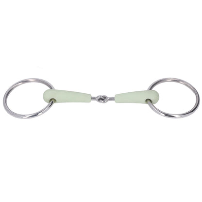 130mm Horse Mouth Snaffle with Chain Stainless Steel Horse Bit for Equestrian Training Equipment V1294-YM3111220273911-0421