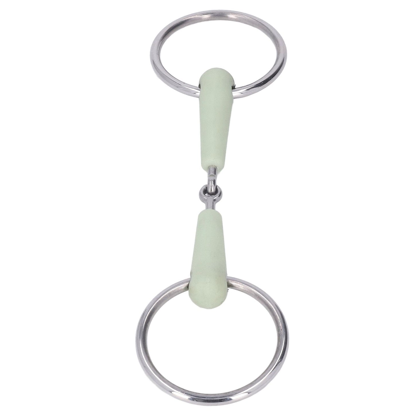 130mm Horse Mouth Snaffle with Chain Stainless Steel Horse Bit for Equestrian Training Equipment V1294-YM3111220273911-0421