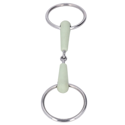 130mm Horse Mouth Snaffle with Chain Stainless Steel Horse Bit for Equestrian Training Equipment V1294-YM3111220273911-0421