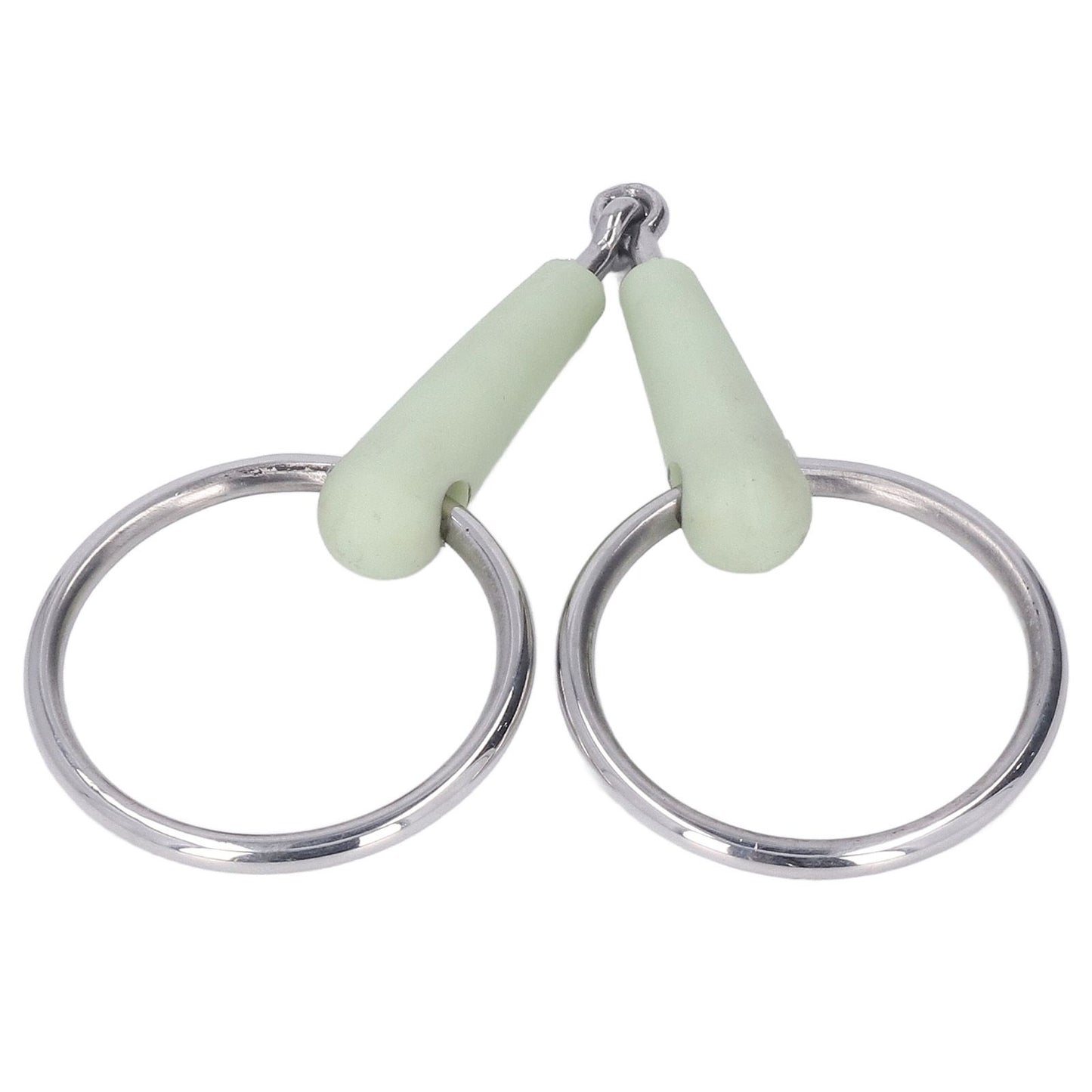 130mm Horse Mouth Snaffle with Chain Stainless Steel Horse Bit for Equestrian Training Equipment V1294-YM3111220273911-0421