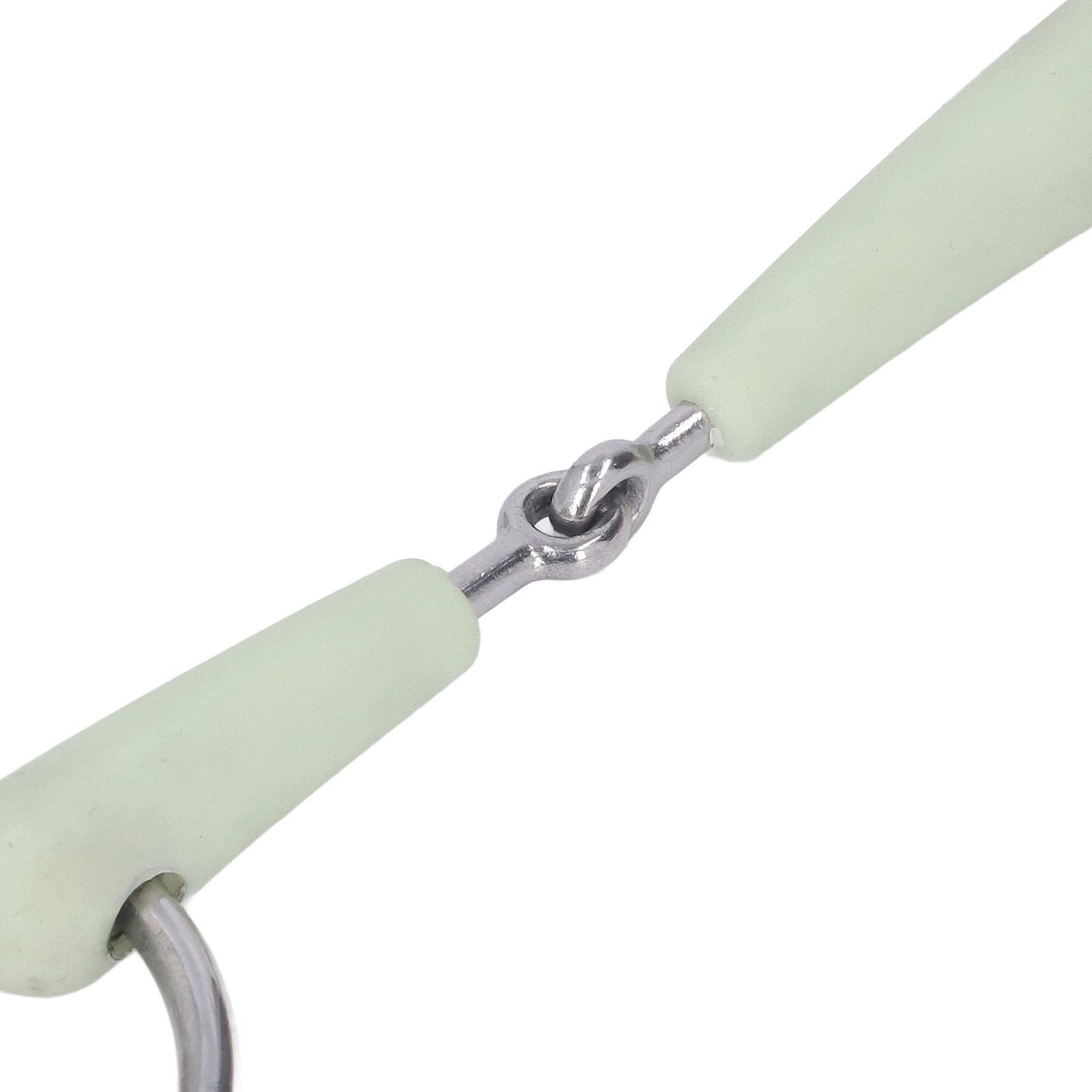 130mm Horse Mouth Snaffle with Chain Stainless Steel Horse Bit for Equestrian Training Equipment V1294-YM3111220273911-0421