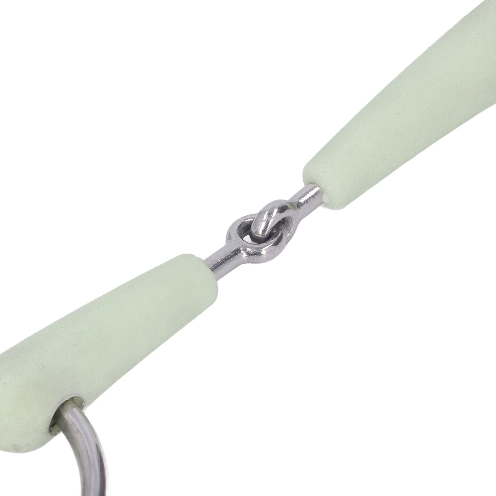 130mm Horse Mouth Snaffle with Chain Stainless Steel Horse Bit for Equestrian Training Equipment V1294-YM3111220273911-0421