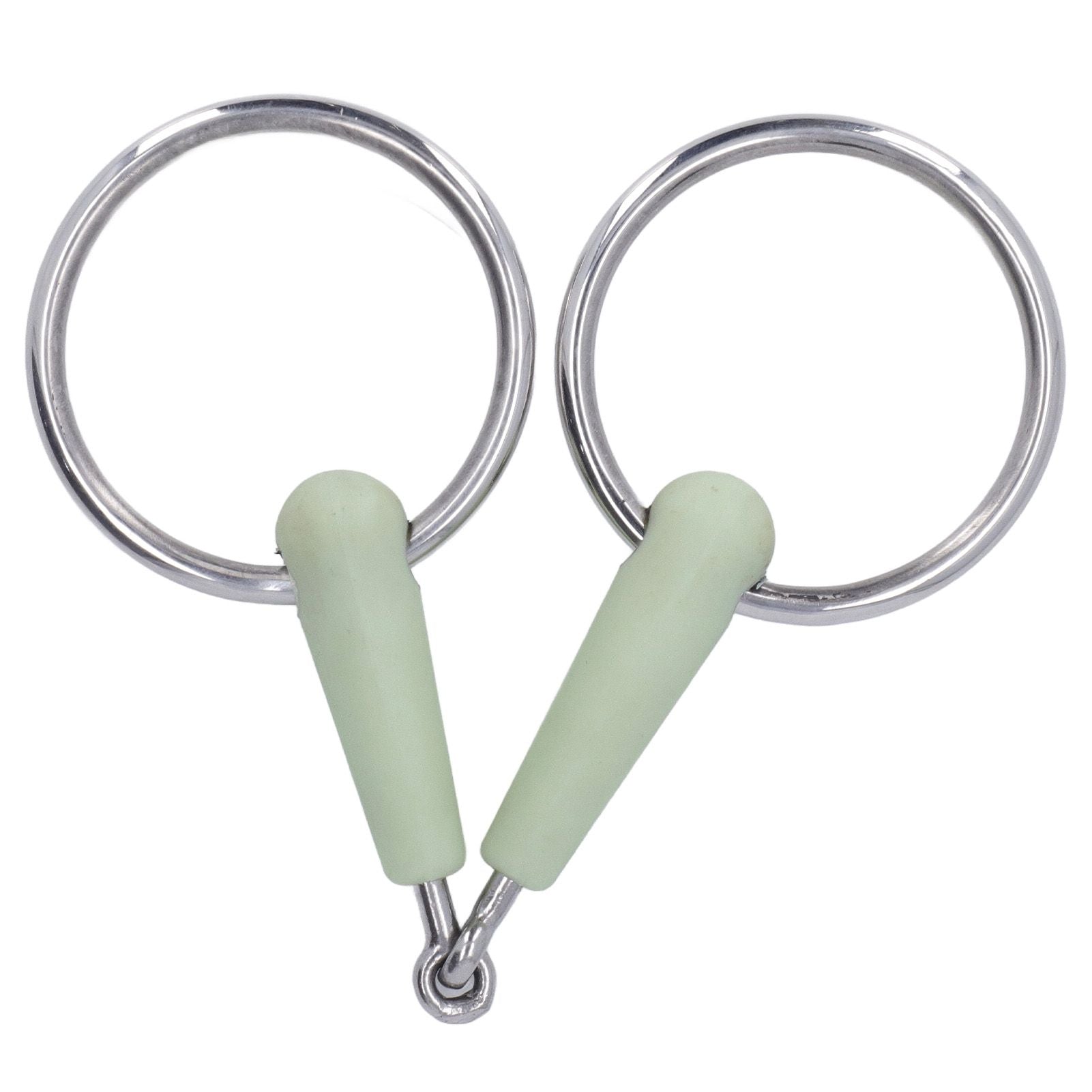 130mm Horse Mouth Snaffle with Chain Stainless Steel Horse Bit for Equestrian Training Equipment V1294-YM3111220273911-0421
