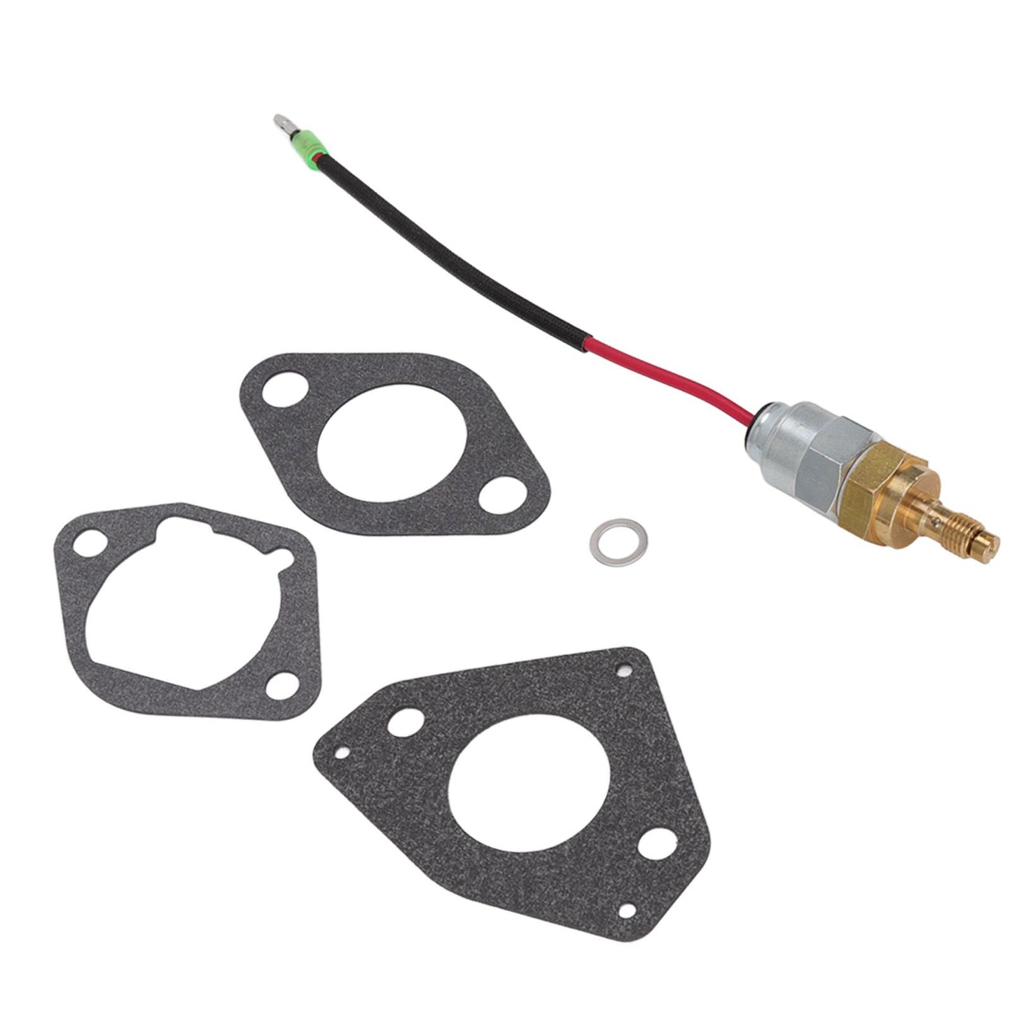 Carburetor Fuel Solenoid Replacement 24 757 45 S with Gaskets For Kohler Command and Courage Engines V1294-YM3111220276711-0421