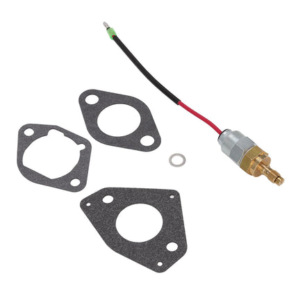Carburetor Fuel Solenoid Replacement 24 757 45 S with Gaskets For Kohler Command and Courage Engines V1294-YM3111220276711-0421