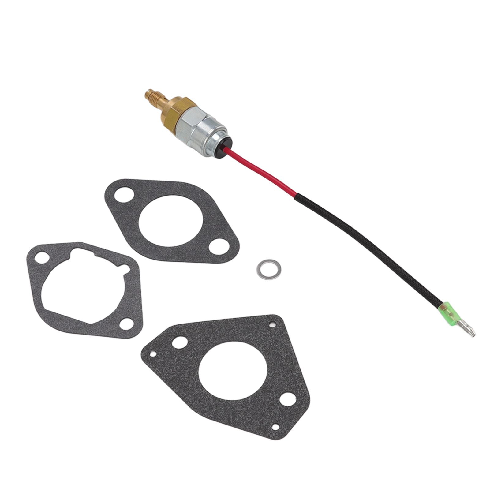 Carburetor Fuel Solenoid Replacement 24 757 45 S with Gaskets For Kohler Command and Courage Engines V1294-YM3111220276711-0421