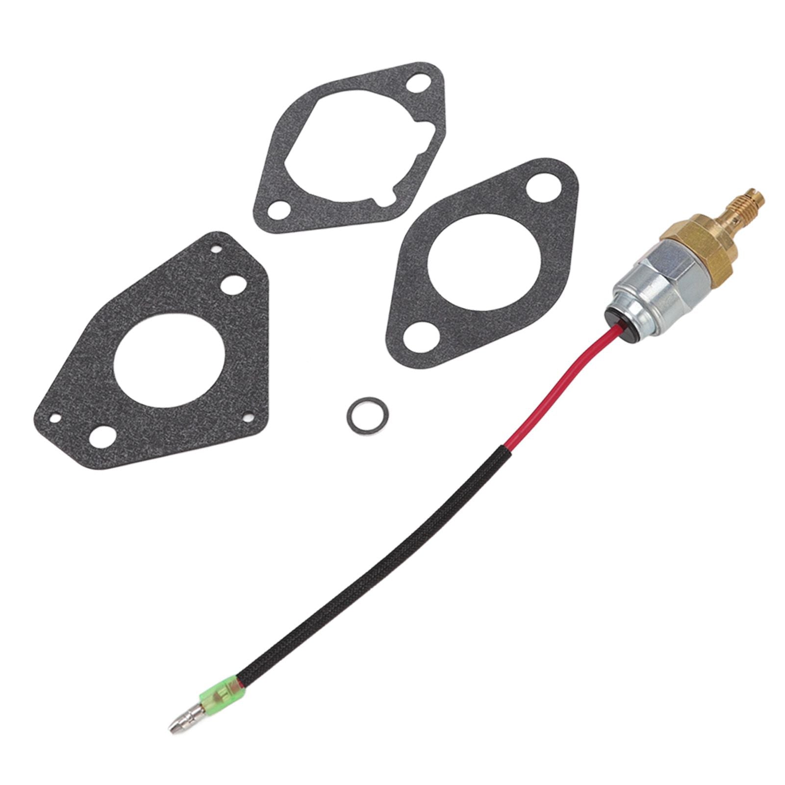 Carburetor Fuel Solenoid Replacement 24 757 45 S with Gaskets For Kohler Command and Courage Engines V1294-YM3111220276711-0421