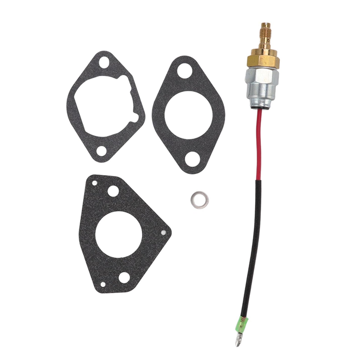 Carburetor Fuel Solenoid Replacement 24 757 45 S with Gaskets For Kohler Command and Courage Engines V1294-YM3111220276711-0421