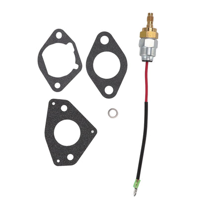 Carburetor Fuel Solenoid Replacement 24 757 45 S with Gaskets For Kohler Command and Courage Engines V1294-YM3111220276711-0421